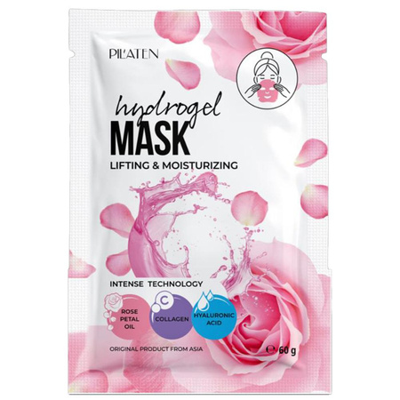 Hydrogel Mask Lifting & Moisturizing hydrożelowa maska w płachcie liftingująco-nawilżająca z kolagenem i kwasem hialuronowym 60g