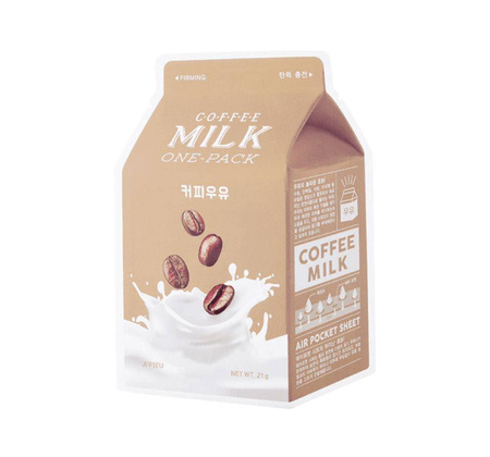 Coffee Milk One-Pack ujędrniająca maseczka w płachcie Kawa 20g
