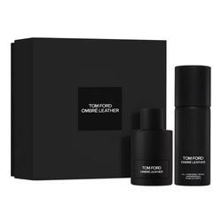 Tom Ford Ombre Leather zestaw woda perfumowana spray 100ml + mgiełka do ciała 150ml