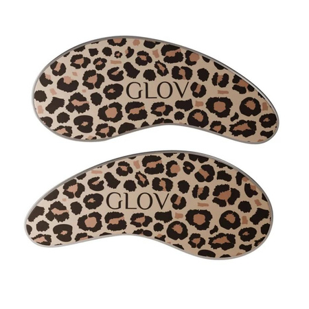 Infinity Eye Patches silikonowe nawilżające płatki pod oczy wielokrotnego użytku Cheetah