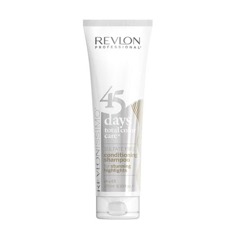 Revlonissimo 45 Days Conditioning Shampoo szampon i odżywka podtrzymująca kolor Stunning Highlights 275ml