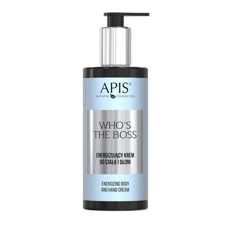 APIS - Who's the Boss energizujący krem do ciała i dłoni 300ml