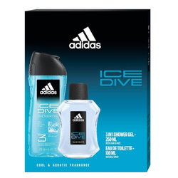 Ice Dive zestaw woda toaletowa spray 100ml + żel pod prysznic 250ml