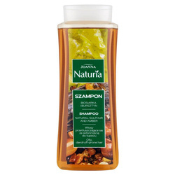 Naturia szampon do włosów przetłuszczających się ze skłonnością do łupieżu Biosiarka i Bursztyn 500ml
