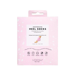 Moisturizing Heel Socks nawilżające skarpetki do pięt z Olejem Jojoba i Oliwą z Oliwek Pink 1 para