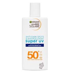 Ambre Solaire Super UV fluid ochronny do twarzy przeciw przebarwieniom SPF50+ 40ml