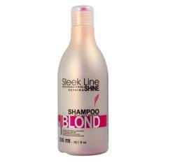 Sleek Line Blush Blond szampon nadający różowy odcień do włosów blond z jedwabiem 300ml