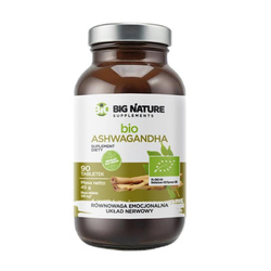 Bio Ashwagandha suplement diety 90 tabletek