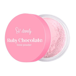 Ruby Chocolate Loose Powder różowy sypki puder do twarzy 6g