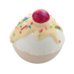 Cherry Bathewell Bath Blaster musująca kula do kąpieli 160g