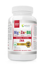 ZMA Magnez + Cynk + B6 suplement diety 120 tabletek