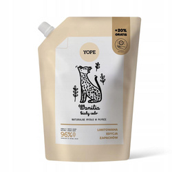 Naturalne mydło w płynie refill Wanilia &amp; Biały Cedr 600ml