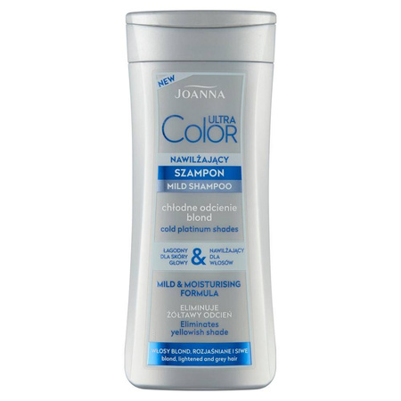 Ultra Color nawilżający szampon chłodne odcienie blond 200ml