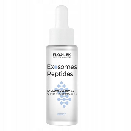 FlosLek Exosomes Peptides serum z egzosomami ujędrniające i rewitalizujące 30ml