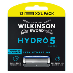 Hydro 5 Skin XXL Hydration wkład z 5 ostrzami 12szt