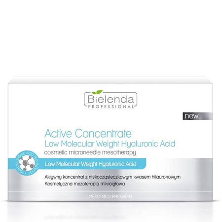 Bielenda Professional  Aktywny koncentrat z niskocząsteczkowym kwasem hialuronowym 10x3ml
