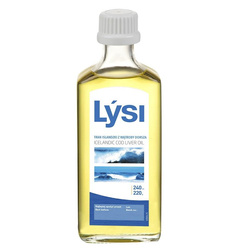 Tran islandzki naturalny 240ml