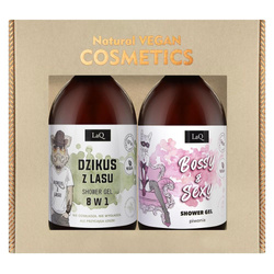 Pełną Parą zestaw Bossy &amp; Sexy żel pod prysznic 500ml + Dzikus z Lasu żel pod prysznic 500ml