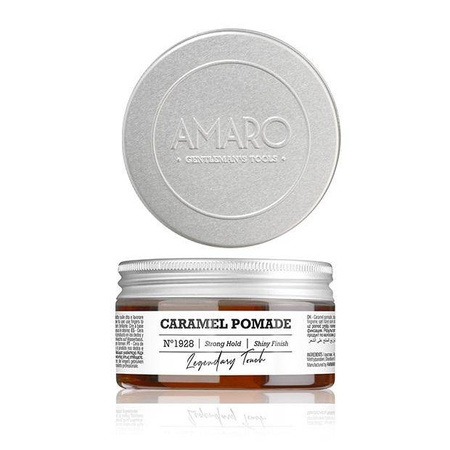 Farmavita - Caramel Pomade mocno utrwalający pomada do włosów Strong Hold 100ml