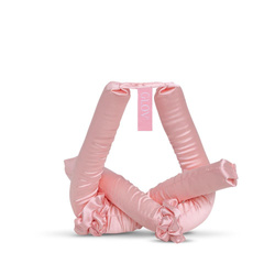 Satin CoolCurl innowacyjna lokówka do kręcenia włosów bez użycia ciepła + frotki 2szt Pink