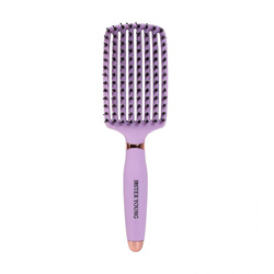 Sister Young Ovia Hair Brush szczotka do włosów z włosiem dzika Liliac
