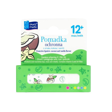 Pomadka ochronna o smaku kokosa i wanilii 6.5g