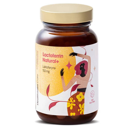 Health Labs Care Lactoferrin Natural+ laktoferyna 150mg 30 kapsułek