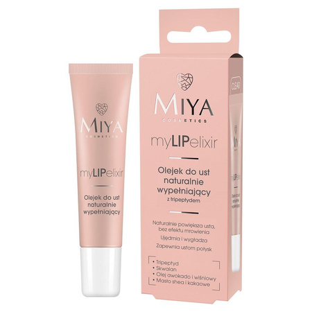 myLIPelixir olejek do ust naturalnie wypełniający clear 10g