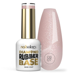 Nailsology Diamond Rubber Base baza hybrydowa DB07 Lady Elegance 8ml