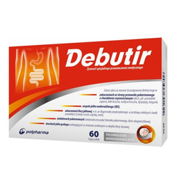 Żywność specjalnego przeznaczenia medycznego z kwasem masłowym poprawiającym funkcjonowanie jelit 60 kapsułek