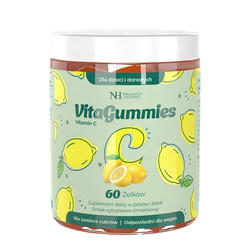 VitaGummies Vitamin C suplement diety o smaku Cytrynowo-Limonkowym 60 żelków