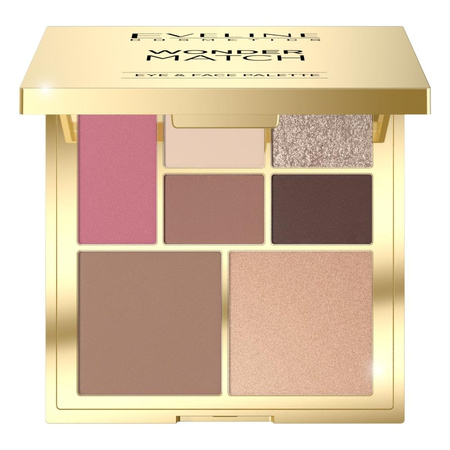Wonder Match paleta do makijażu oczu i konturowania twarzy 12g