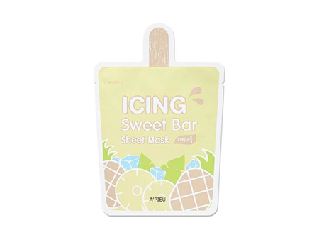 A'Pieu Icing Sweet Bar Sheet Mask wygładzająco-nawadniająca maska w płachcie Pineapple 21g