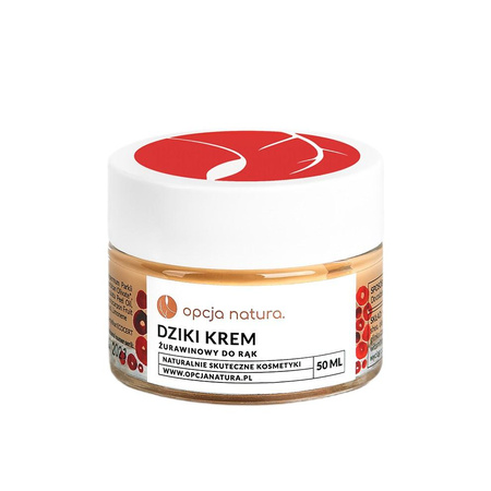 Dziki krem żurawinowy do rąk 50ml