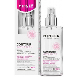 Mincer Pharma Contour Architect No.1605 serum multikolagenowe na twarz szyję dekolt do cery dojrzałej i wiotkiej 100ml