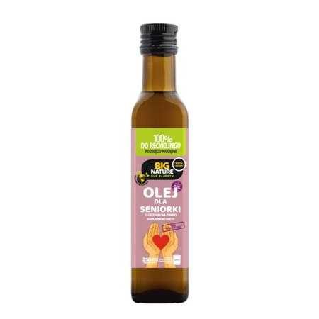 Olej dla seniorki tłoczony na zimno 250ml