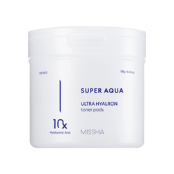 Missha Super Aqua Ultra Hyalron Toner Pads tonizujące płatki do twarzy 90szt