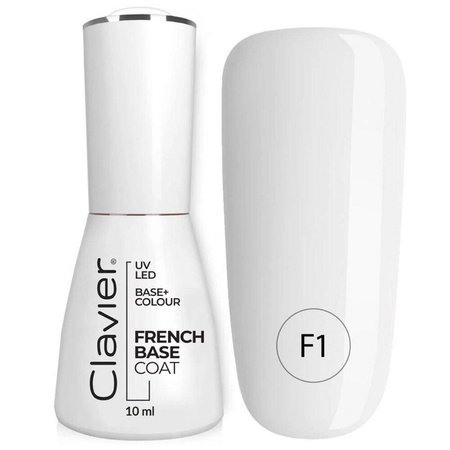 Luxury French Base kolorowa baza hybrydowa F1 Milky Way 10ml