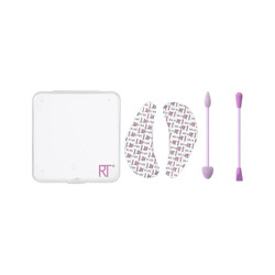 Reusable Eye Shields + Swabs zestaw osłon i aplikatorów wielokrotnego użytku