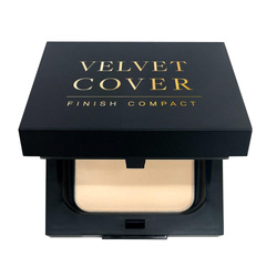 Dr.HEDISON Velvet Cover Finish Compact puder wygładzający w kompakcie Light Beige 12g