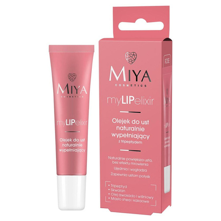 myLIPelixir olejek do ust naturalnie wypełniający rose 10g