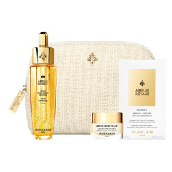 Abeille Royale Youth Watery Oil Serum Set zestaw krem na dzień 7ml + serum do twarzy 30ml + serum o podwójnej skuteczności 7x0.6ml + kosmetyczka