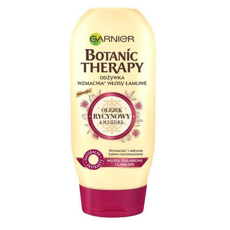 Botanic Therapy odżywka do włosów osłabionych i łamliwych Olejek Rycynowy i Migdał 200ml