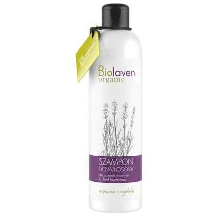 BIOLAVEN Sylveco - Szampon do włosów Olej z pestek winogron & Olejek lawendowy 300ml