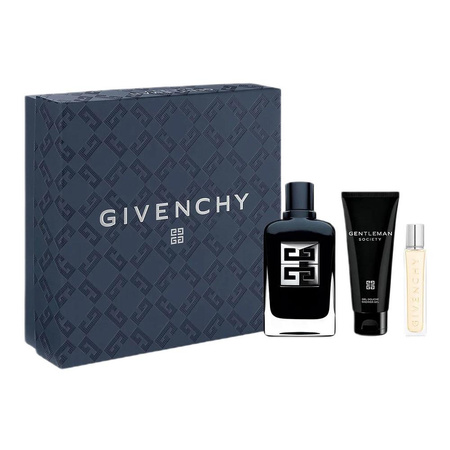 Givenchy Gentleman Society zestaw woda perfumowana spray 100ml + żel pod prysznic 75ml + miniatura wody perfumowanej spray 12.5ml