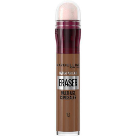 Maybelline Instant Anti-Age Eraser Concealer korektor do twarzy z gąbeczką 13 Cocoa 6.8ml