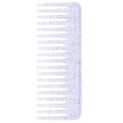 Grzebień do masek i odżywek Brokatowy