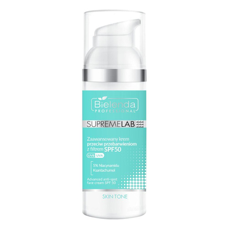 SupremeLab Skin Tone zaawansowany krem przeciw przebarwieniom z filtrem SPF50 50ml