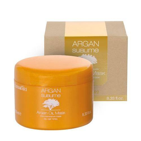 Farmavita - Argan Sublime Mask bogata maska regenerująca z olejkiem arganowym 250ml