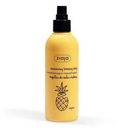 Ziaja Ananasowy Trening Skóry energetyzująco-nawadniająca mgiełka do ciała z kofeiną 200ml